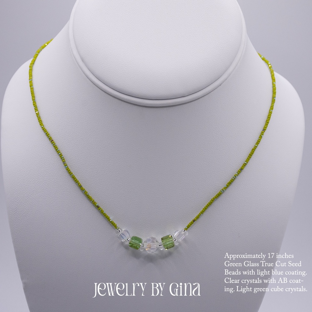 Green Glass Necklace